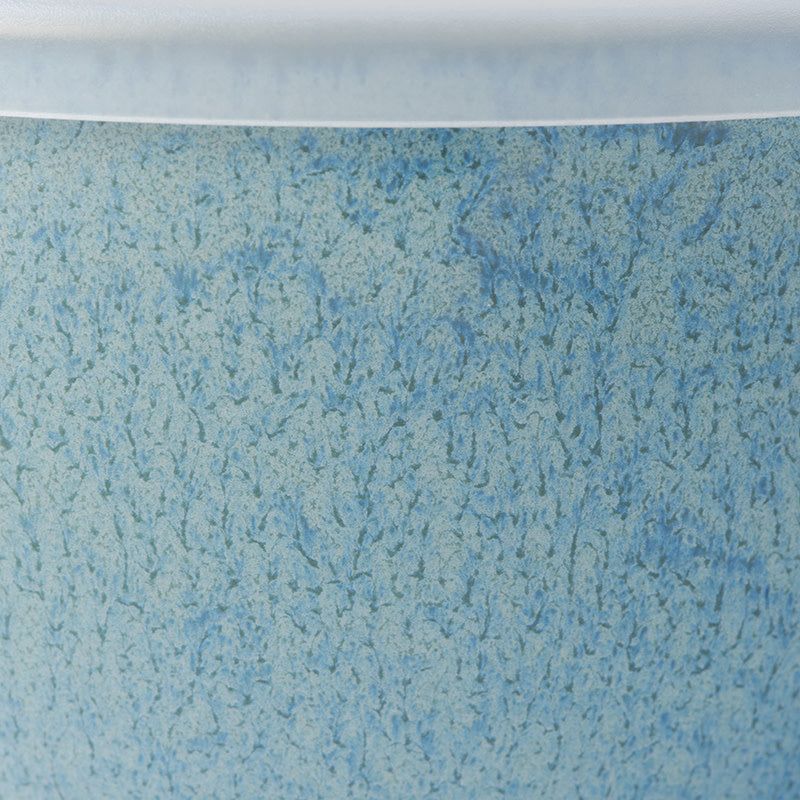 Bowl with Lid 13cm Peacock Glaze V637-C1831