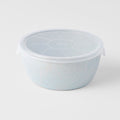 Bowl with Lid 13cm Steel Grey Glaze V637-C1832