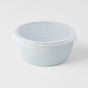 Bowl with Lid 13cm Steel Grey Glaze V637-C1832