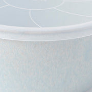 Bowl with Lid 13cm Steel Grey Glaze V637-C1832