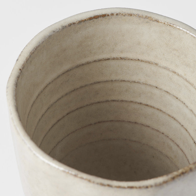 Lopsided Mug 275ml Fawn & Bisque Glaze V637-C1836