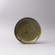 Organic Dinner Plate 23cm Sage Green Glaze V637-C1842