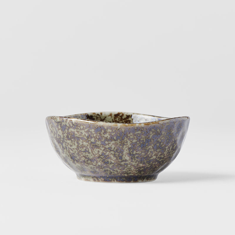 Sauce Dish Organic Shape 8.5cm Sage Green Glaze V637-C1848