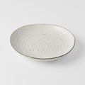 Dinner Plate Organic Shape 23cm Fleck Glaze V637-C1850