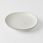 Dinner Plate Organic Shape 23cm Fleck Glaze V637-C1850
