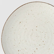Dinner Plate Organic Shape 23cm Fleck Glaze V637-C1850