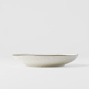 Dinner Plate Organic Shape 23cm Fleck Glaze V637-C1850