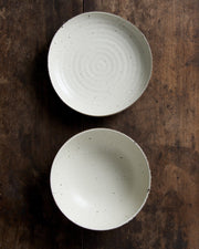 Dinner Plate Organic Shape 23cm Fleck Glaze V637-C1850