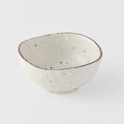 Sauce Dish Organic Shape 8.5cm Fleck Glaze V637-C1856