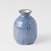 Sake Jug 8cm 300ml Wave Design V637-C1863