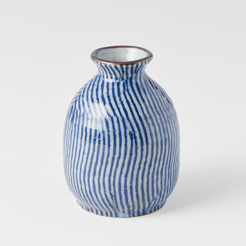 Sake Jug 8cm 300ml Wave Design V637-C1863