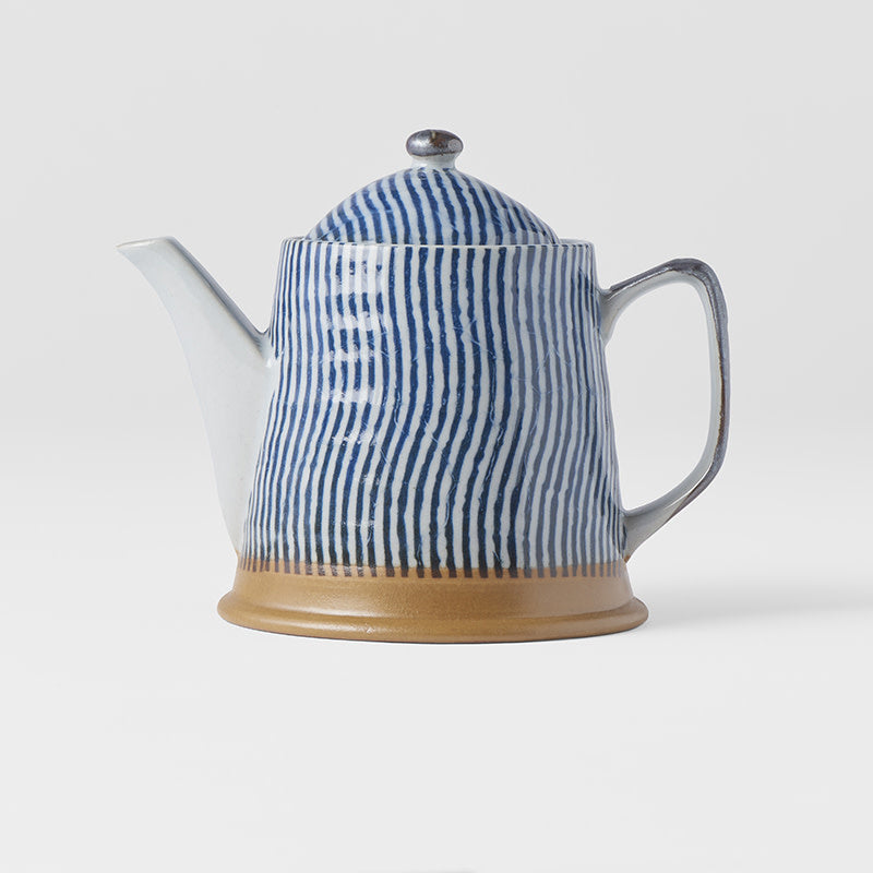 Teapot 400ml Wavy Line Design V637-C1866