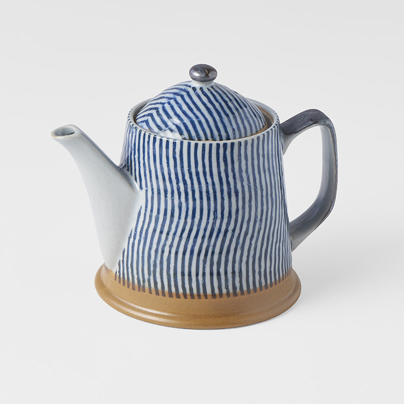Teapot 400ml Wavy Line Design V637-C1866