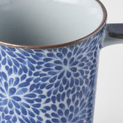 Mug with handle 400ml Chrysanthemum Design V637-C1879