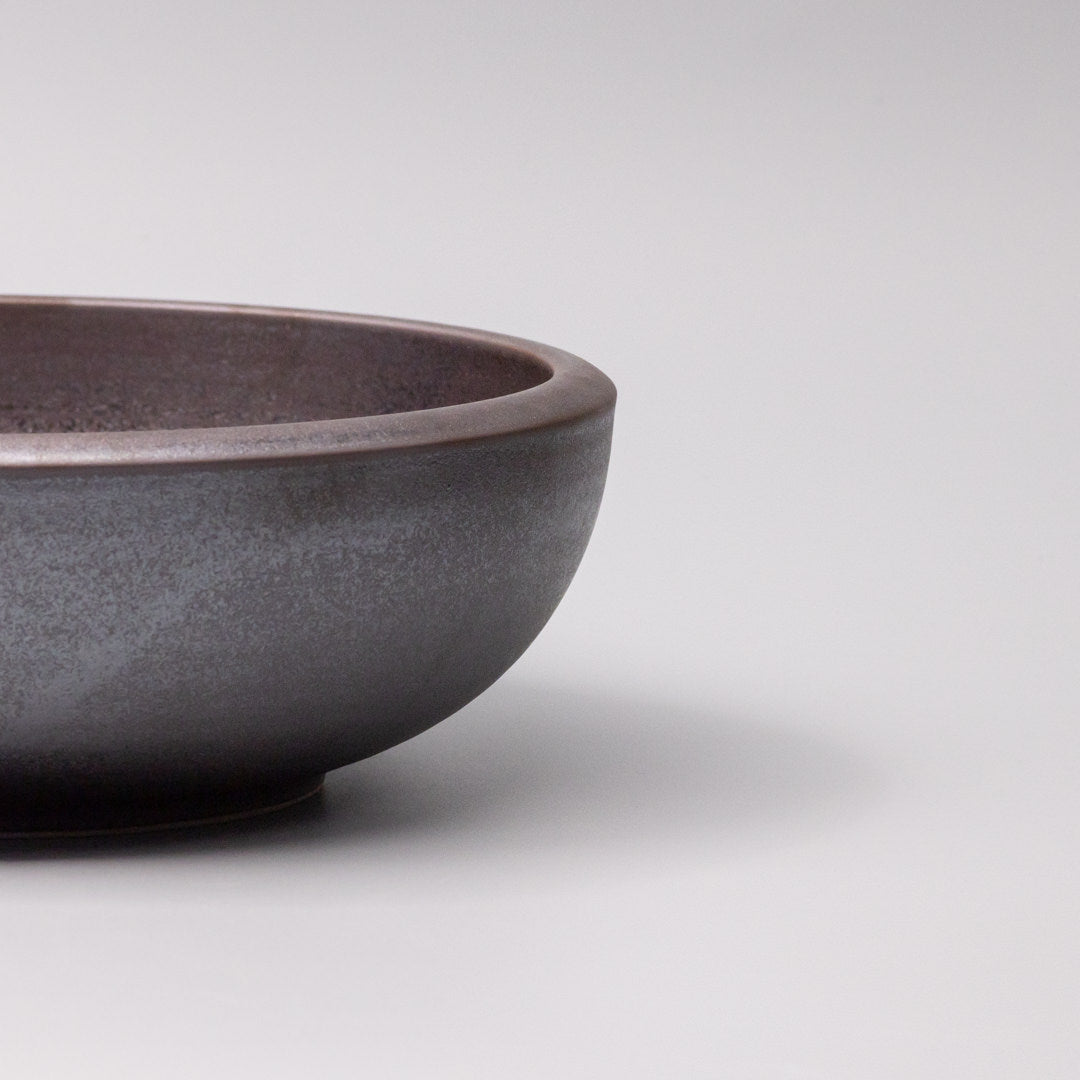 Bowl Thick Edge 24cm Copper Glaze