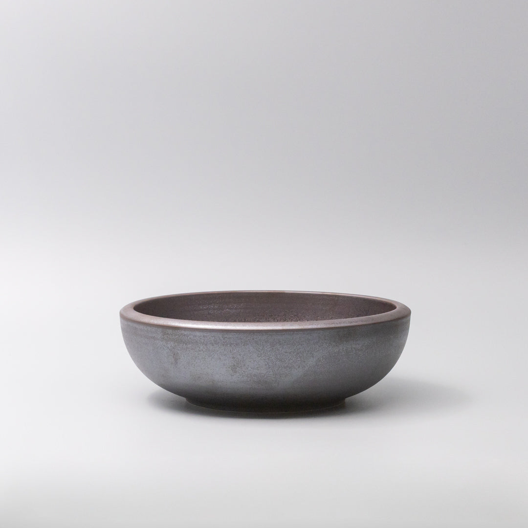 Bowl Thick Edge 24cm Copper Glaze