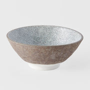 Udon Bowl 19.5cm Crazed Grey V637-C1918