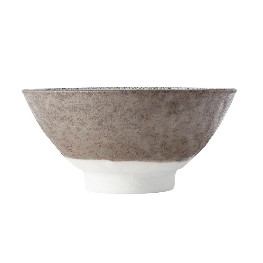 Bowl 15cm Crazed Grey Glaze V637-C1919