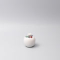 Vase Small Tricolor White Round V637-C2087TW