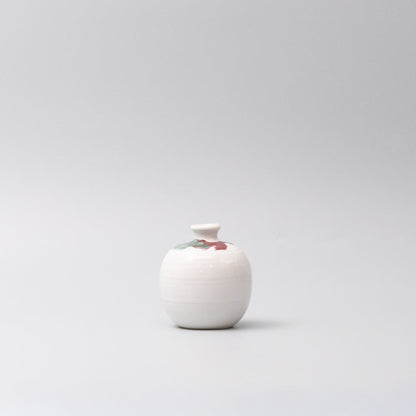 Vase Small Tricolor White Round V637-C2087TW