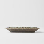 Sushi Plate 22cm Forest Green Net Design V637-C2144