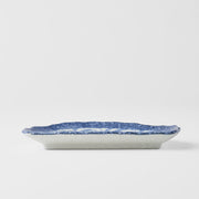 Plate Tempura 21cm Indigo Blue Wave Design V637-C2147