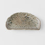 Plate D Shaped 21cm Moss Net Design V637-C2150