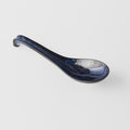 Spoon 17.5cm Kanso Indigo Blue Glaze V637-C2153