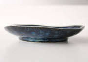 Tapas Plate Organic Shape 16.5cm Kanso Indigo Blue Glaze V637-C2155