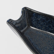 Spoon Rest Ramen Kanso Indigo Blue Glaze V637-C2159