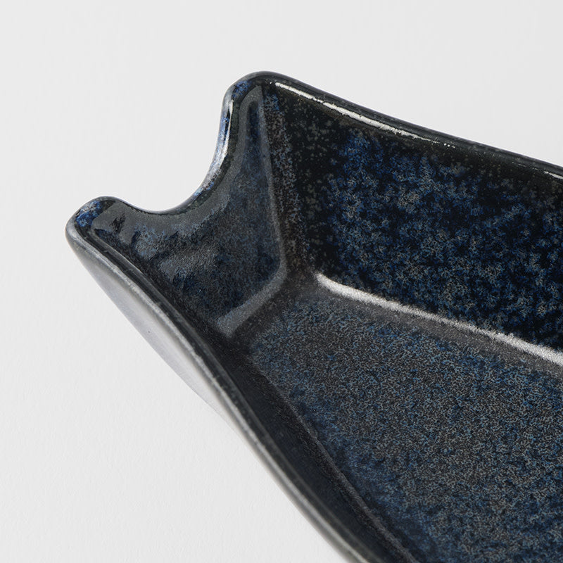 Spoon Rest Ramen Kanso Indigo Blue Glaze V637-C2159