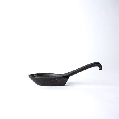 Spoon Rest Ramen Kanso Matte Black Glaze V637-C2160
