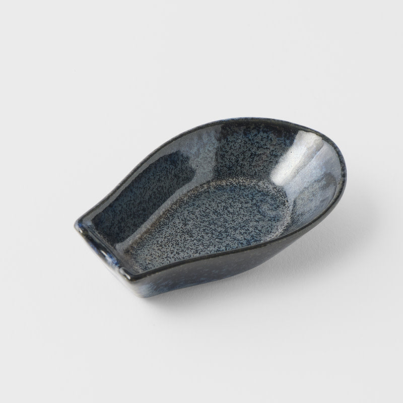 Spoon Rest Small Kanso Indigo Blue Glaze V637-C2162
