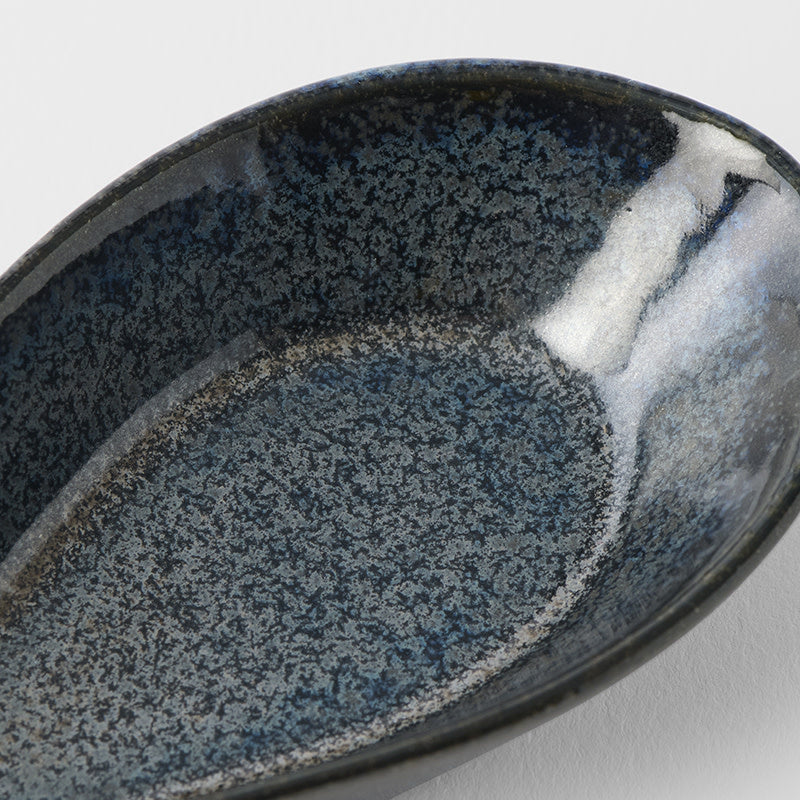 Spoon Rest Small Kanso Indigo Blue Glaze V637-C2162