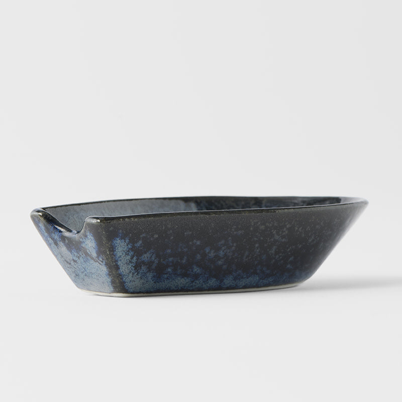 Spoon Rest Small Kanso Indigo Blue Glaze V637-C2162