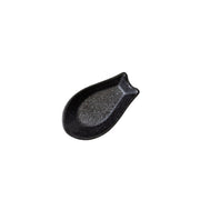 Spoon Rest Small Kanso Matte Black Glaze V637-C2163