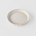 Sauce Dish 9cm Ridged Alabaster Glaze V637-C2259
