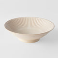 Ramen Bowl 25cm Ridged Alabaster Glaze V637-C2262