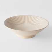 Ramen Bowl 25cm Ridged Alabaster Glaze V637-C2262