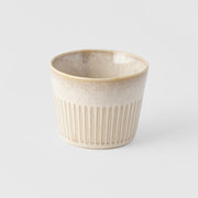 Cup Soba 175ml Ridged Alabaster Glaze V637-C2266