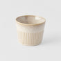 Cup Soba 175ml Ridged Alabaster Glaze V637-C2266