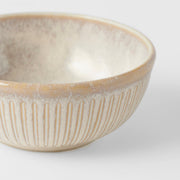 Ramekin Bowl 10cm Ridged Alabaster Glaze V637-C2272
