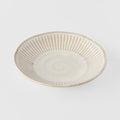 Tapas Plate 16cm Ridged Alabaster Glaze V637-C2274