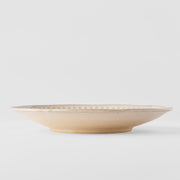 Plate 25cm Ridged Alabaster Glaze V637-C2276