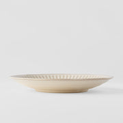 Dinner Plate 23cm Ridged Alabaster Glaze V637-C2279