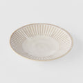 Sauce Dish Large 12cm Ridged Alabaster Glaze V637-C2280
