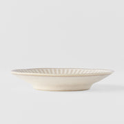 Sauce Dish Large 12cm Ridged Alabaster Glaze V637-C2280