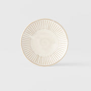 Sauce Dish Large 12cm Ridged Alabaster Glaze V637-C2280