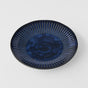 Dinner Plate 23cm Ridged Indigo Blue Glaze V637-C2297