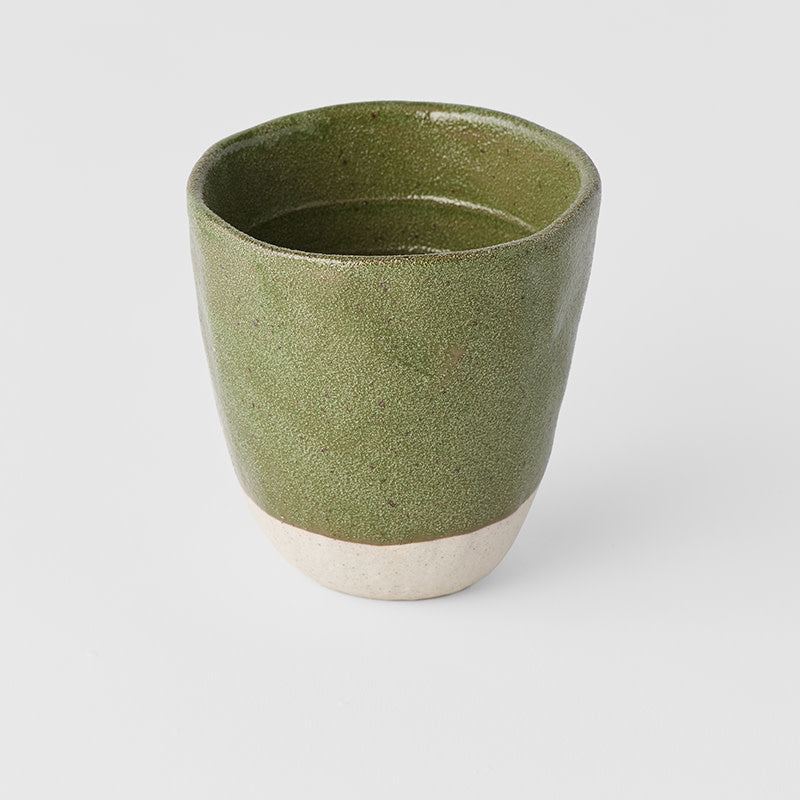 Lopsided Mug 275ml Matcha Green Glaze V637-C2319
